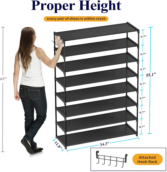 shoe rack without cover